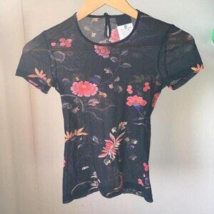 vintage Dolce & Gabbana (D&G) mesh blouse